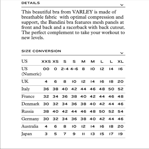 Varley Bandini Sports Bra Green - Picture 6 of 6